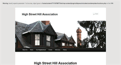 Desktop Screenshot of highstreethill.org